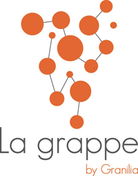 Logo du tiers lieux de télétravail et de Coworking, La Grappe by Granilia, situé à Gaillac