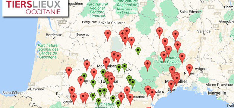 Mobilité : + de 100 tiers-lieux en Occitanie