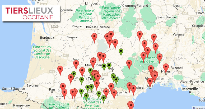 Mobilité : + de 100 tiers-lieux en Occitanie