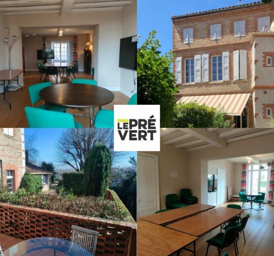 Envie de télétravailler du côté de Rabastens, L'annexe du Pré Vert vous ouvre ses portes
